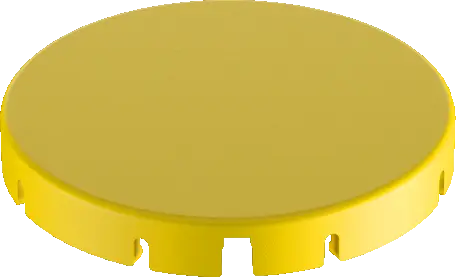 Round Pushbutton Accessory for HMI Control Panels Retrofit Builds