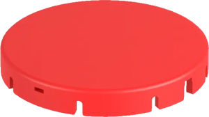 round pushbutton accessory for HMI panels rapid install fit tight T22RRGRT Product Image