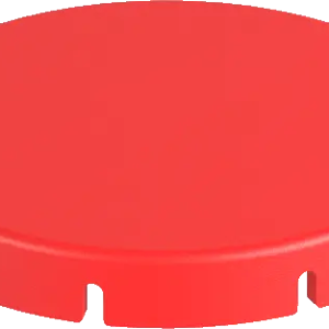 round pushbutton accessory for HMI panels rapid install fit tight T22RRGRT Product Image