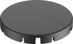 T22RRGSW Black Round UL Lens for Industrial Use T22RRGSW Product Image