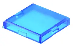 T25FBL Blue Square Plastic Lens for Industrial Use T25FBL Product Image