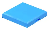 T25FGBL Blue Square Plastic Lens for Industrial Use T25FGBL Product Image