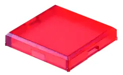 T25FRT Red Rectangular Lens Plastic for Industrial Use T25FRT Product Image