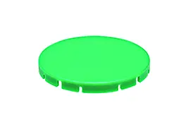 round pushbutton accessory for panels HMI control durable compact T30FGGN Product Image