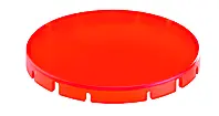 T30FRT Red Round Plastic Lens for Industrial Use T30FRT Product Image