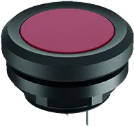 YKTRP Pushbutton Red 1NO IP69K PCB Rugged HMI Panel Switch 35VDC YKTRP Product Image