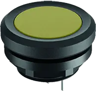 YKTYP Pushbutton Round Yellow IP69K PCB 16 mm cutouts 1 NO 35V DC YKTYP Product Image