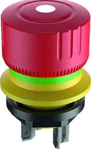YPVLOO mYnitron Illuminated E-Stop Button, IP69K/IP65