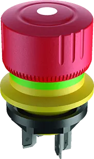 YPVLOO mYnitron Illuminated E-Stop Button, IP69K/IP65