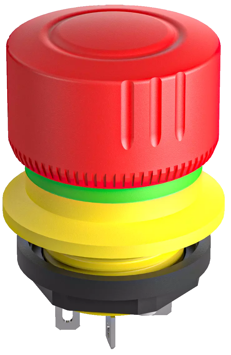 YPVOOH_AU Emergency Stop Pushbutton Safety IP69K pull release 2NC