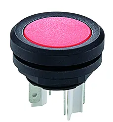YTGR Pushbutton Red Round NO IP67 Front Seal 16.2 mm Panel Cutout YTGR Product Image