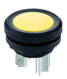 industrial pushbutton switch IP67 yellow 16.2 mm 1NO 35 VDC 1 mm YTGY Product Image