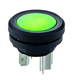 YTLG mYnitron Green Illuminated Pushbutton, IP67, LED YTLG Product Image